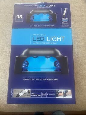 Professional LED Light Gel Nail Lamp - Blue by